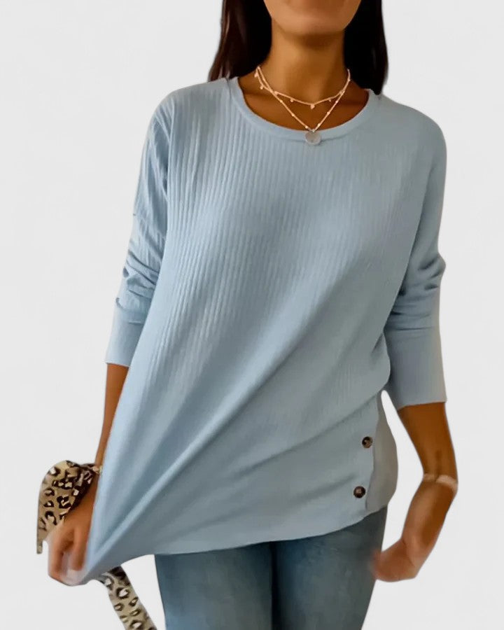 Alice | Elegant Crew Top