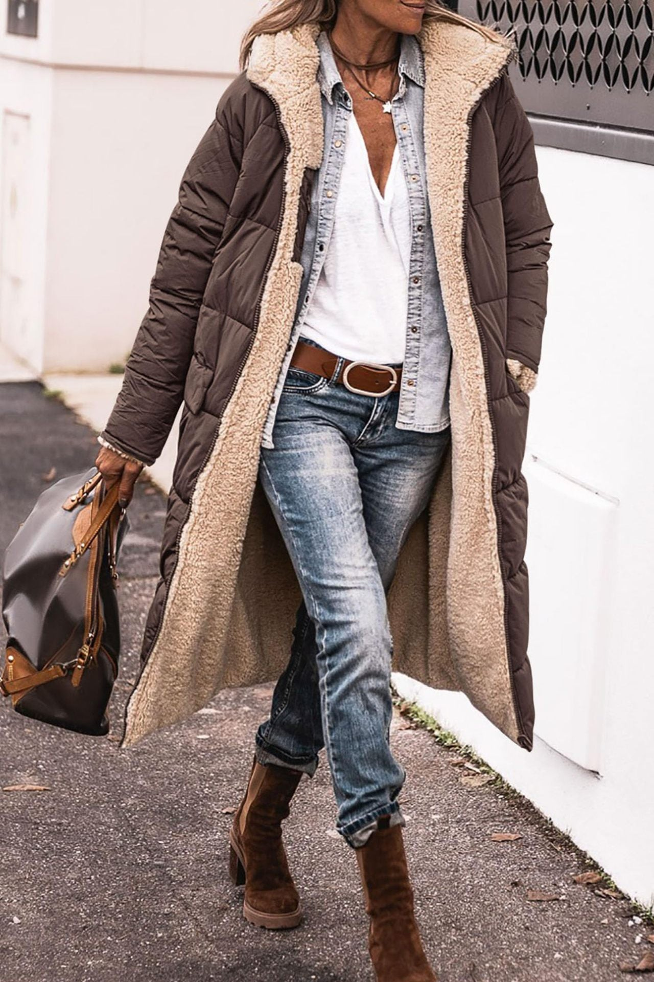 Alice | Elegant Reversible Coat