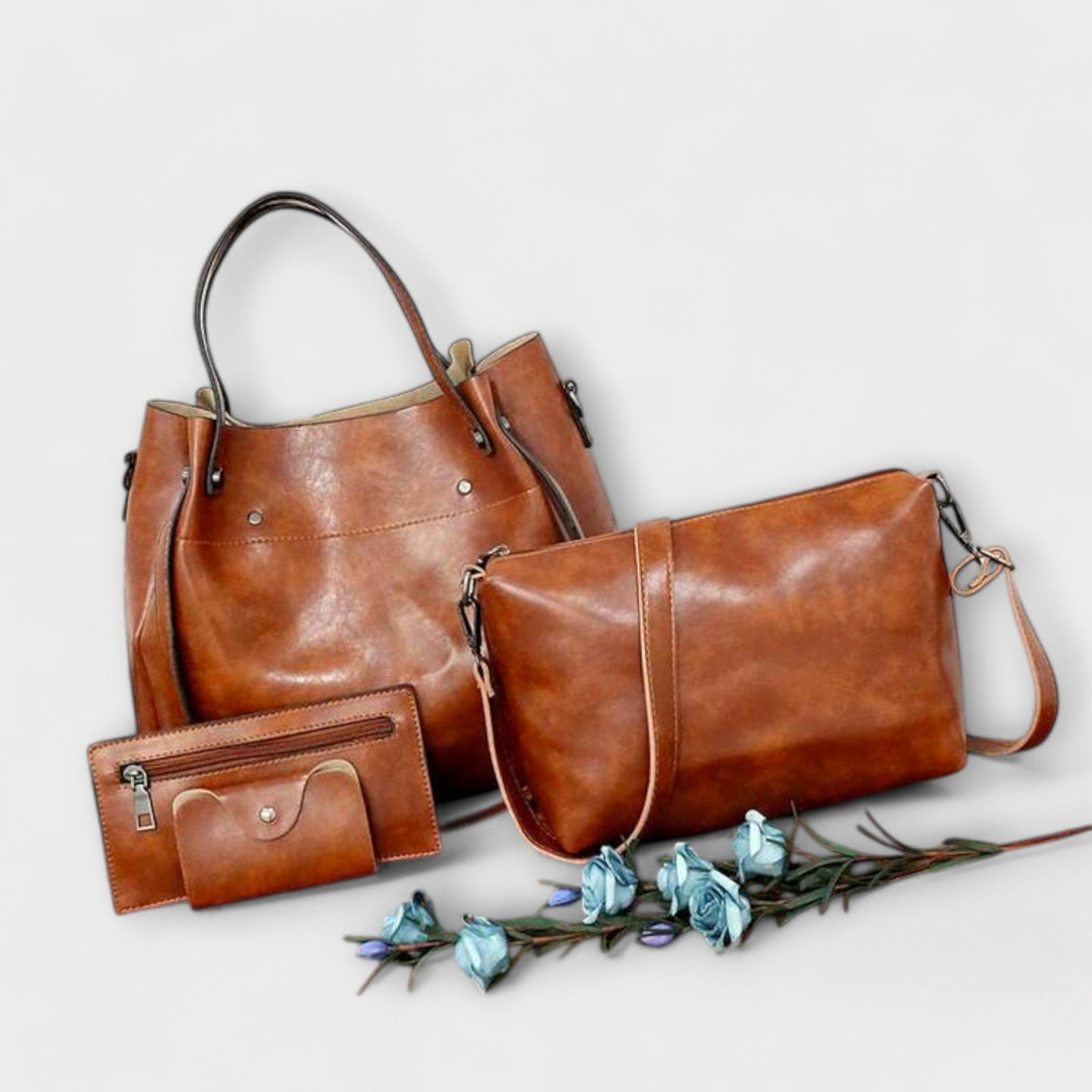 Alice | Olivia - 4-Piece Vintage Bag Set