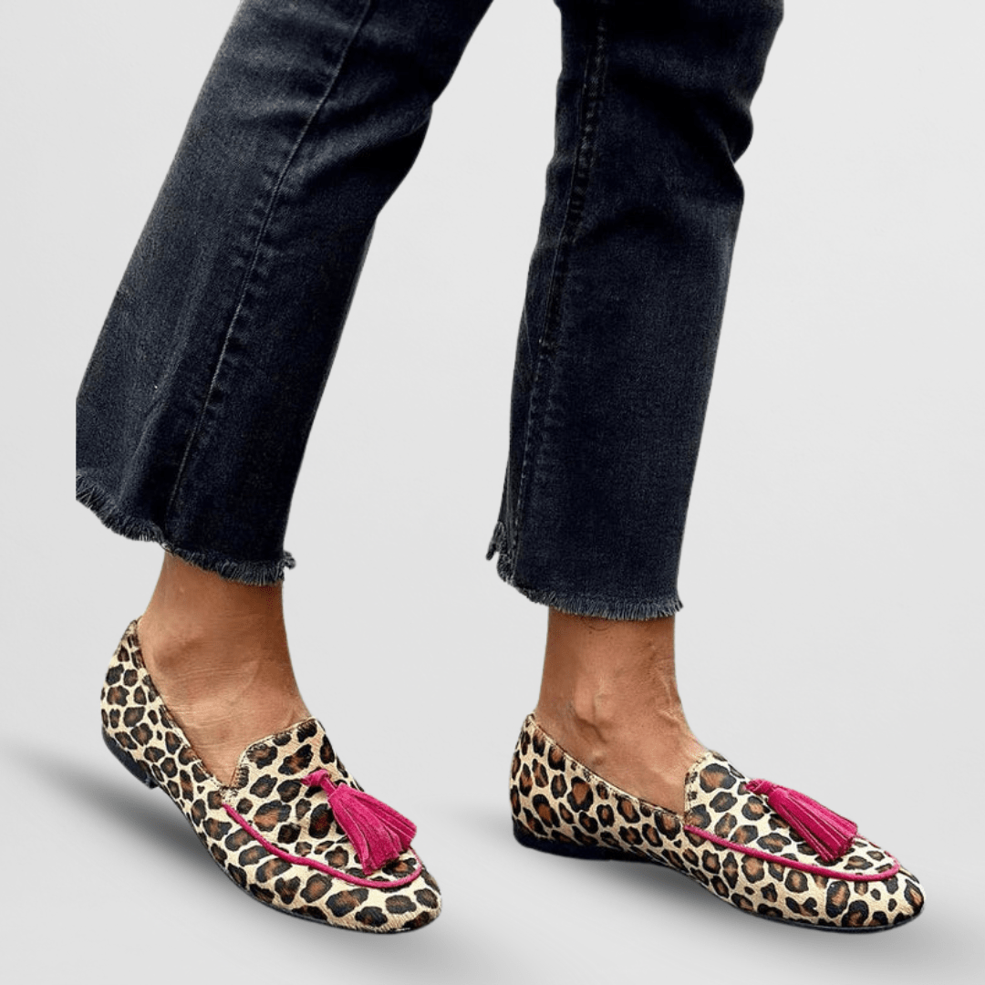 Alice | Slippers With Fringe Details