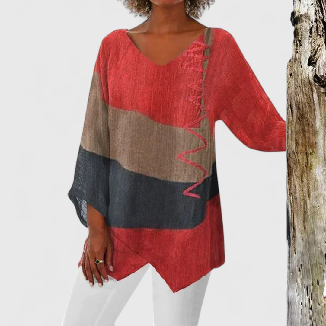 Alice | Sophisticated V-Neck Tunic