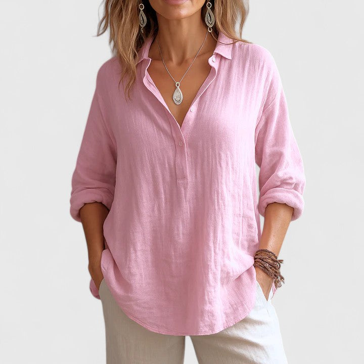 Alice | Comfortable Linen Blouse