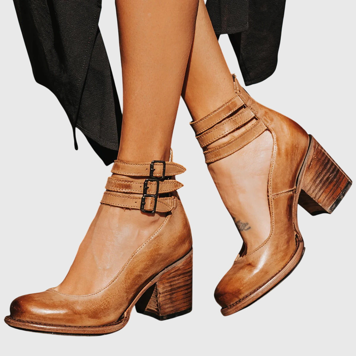 Alice | Elegant and Comfortable Block Heel Sandals
