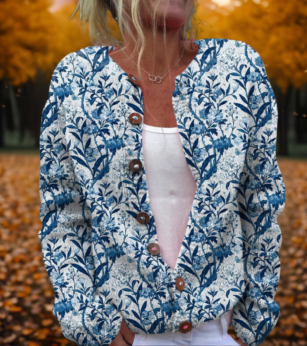 Alice | Floral Design Cardigan