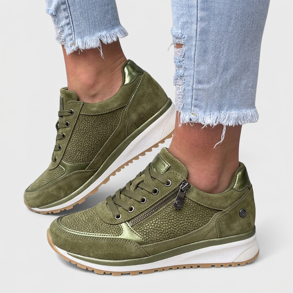 Alice | Orthopaedic Zip Comfort Trainers