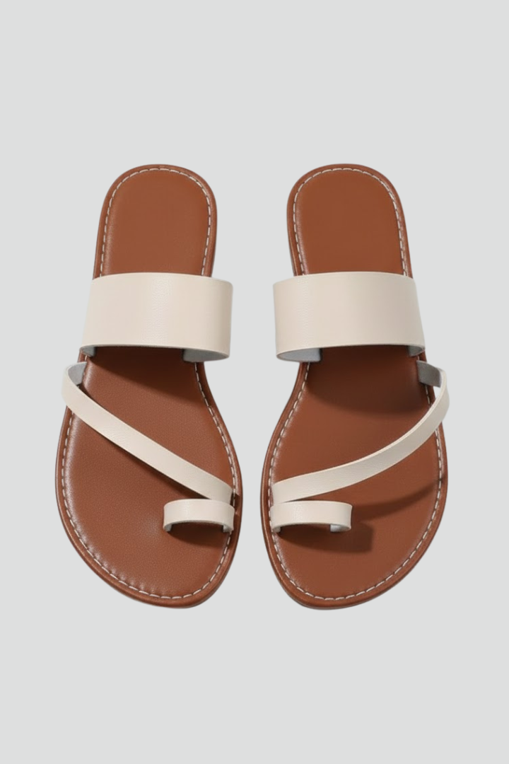 Alice | Women’s Slip-On Sandals with Buckle Strap
