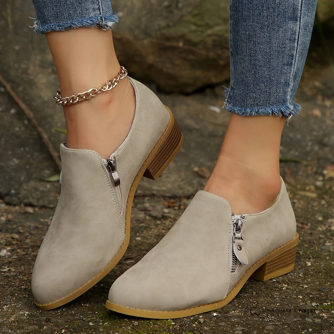 Alice | Orthopaedic Zip-Up Ankle Boots