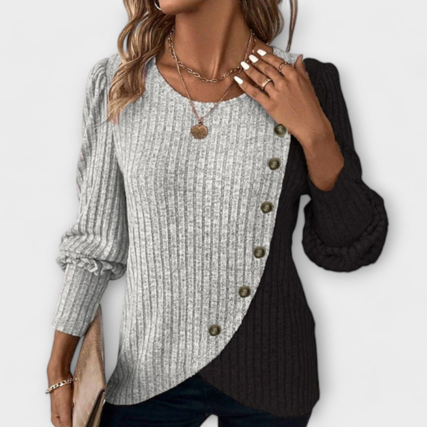 Alice | Elegant Knitted Blouse