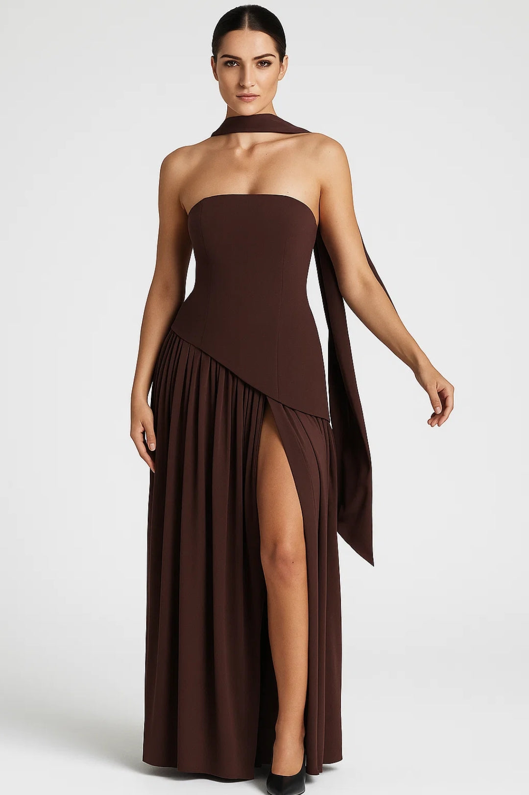 Alice | Lightweight V-Neck Midi Dress