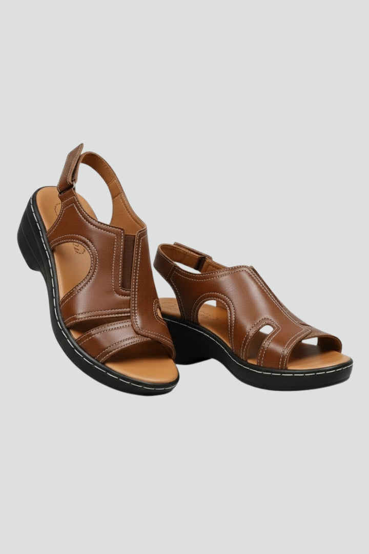 Alice | Women’s Platform Open Toe Cutout Sandals