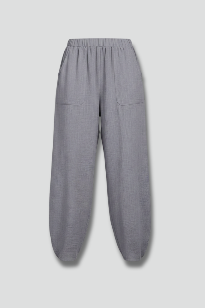 Alice | Women’s Trousers with Elastic Waist and Side Pockets