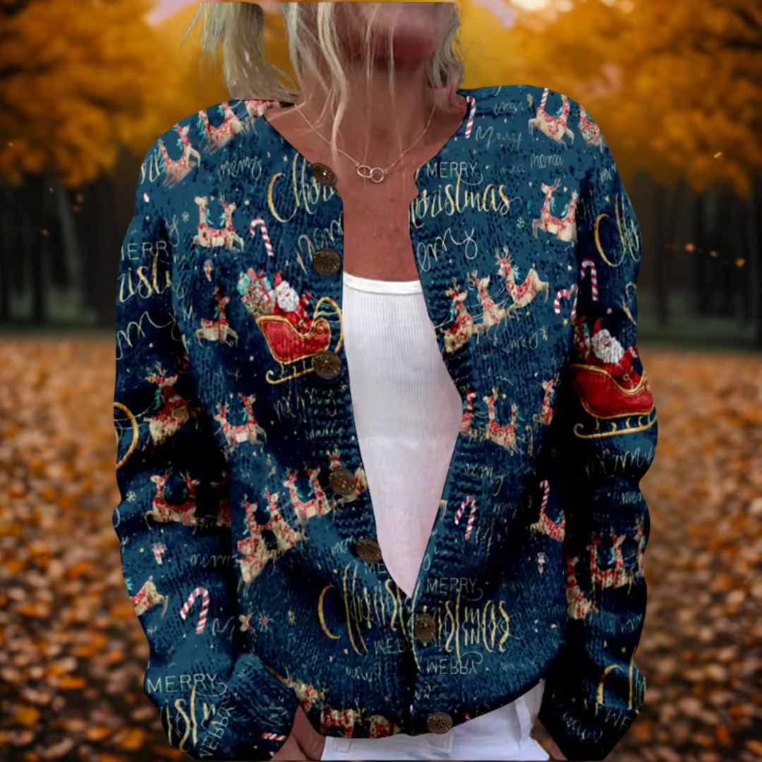 Alice | Santa Claus Cardigan