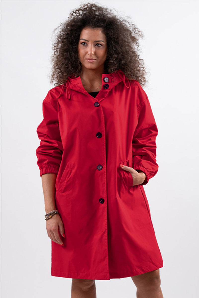 Alice | Oversized Water-Resistant Windbreaker