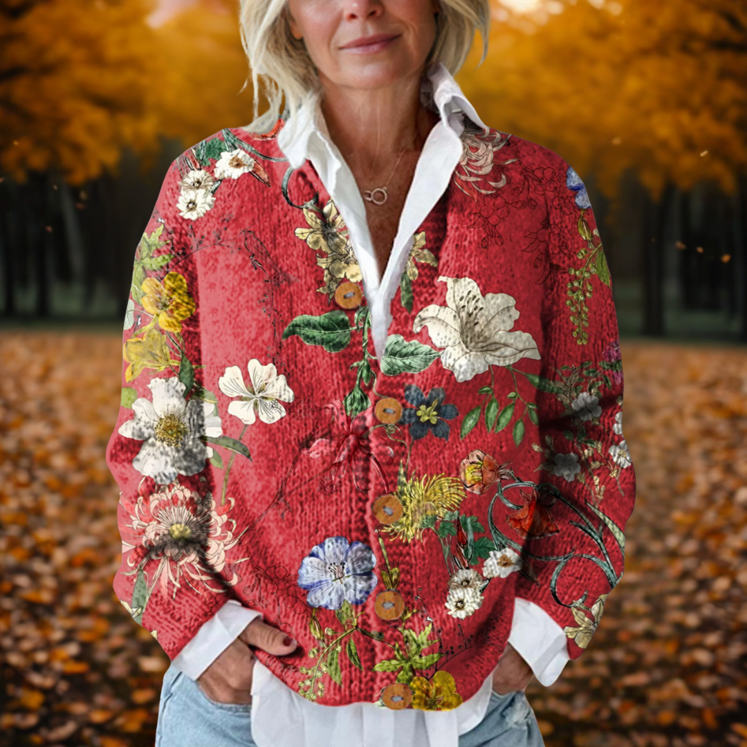 Alice | Vintage Floral Cardigan
