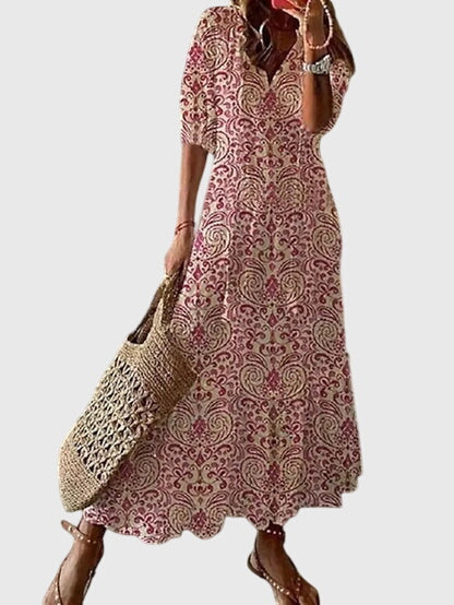 Yasmin | Boho Vintage Summer Dress