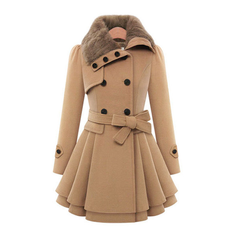 Saskia | Vintage Flair Trench Coat