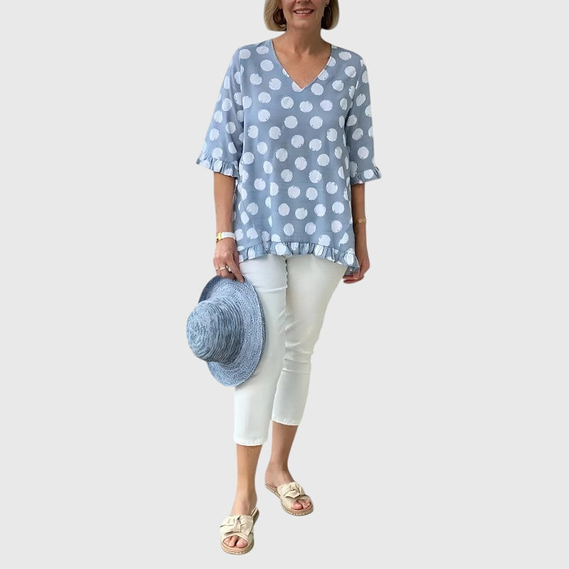 Alice | Blouse - Blue