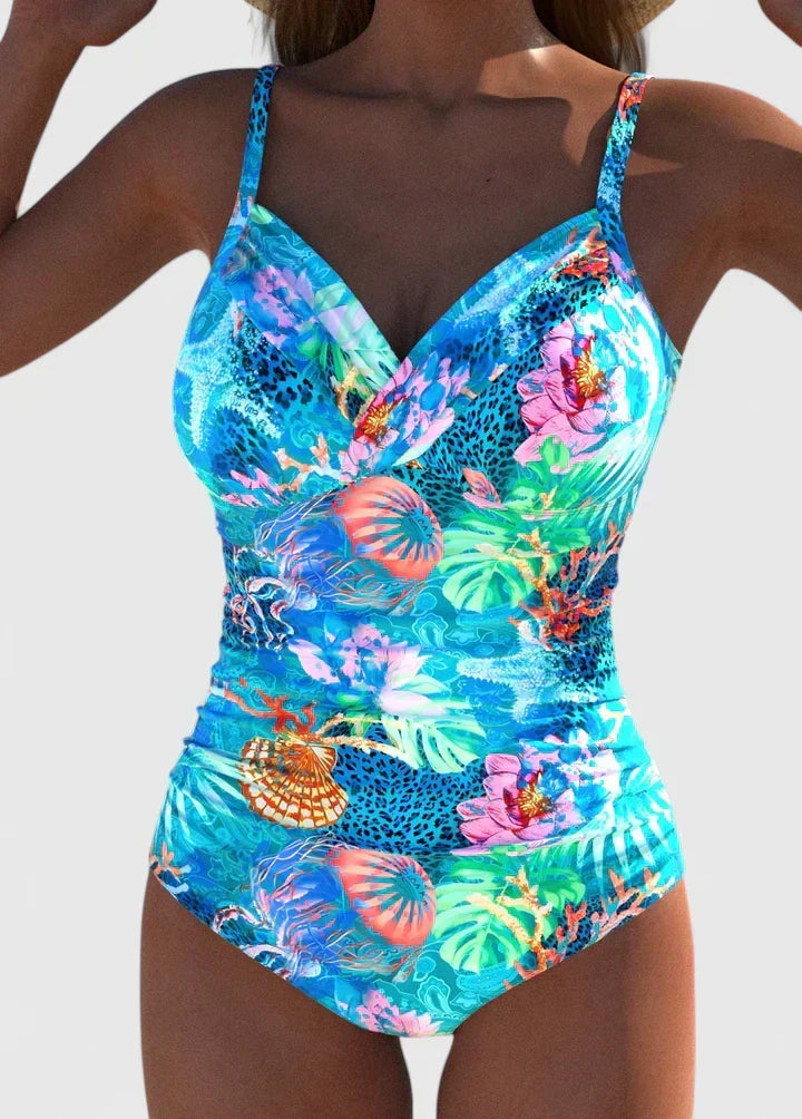 Alice | Women’s Luxury Printed Beach Swimsuit