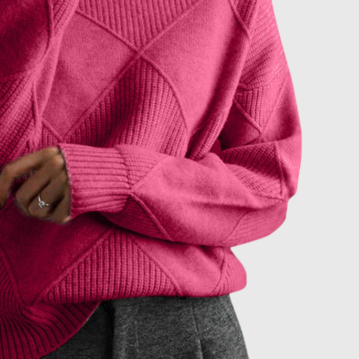 Angela - Roll Neck Jumper