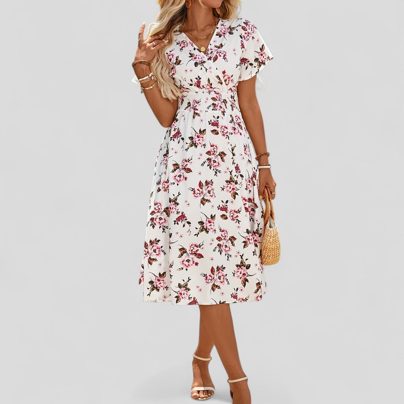 Alice | Comfortable Summer Midi Dress