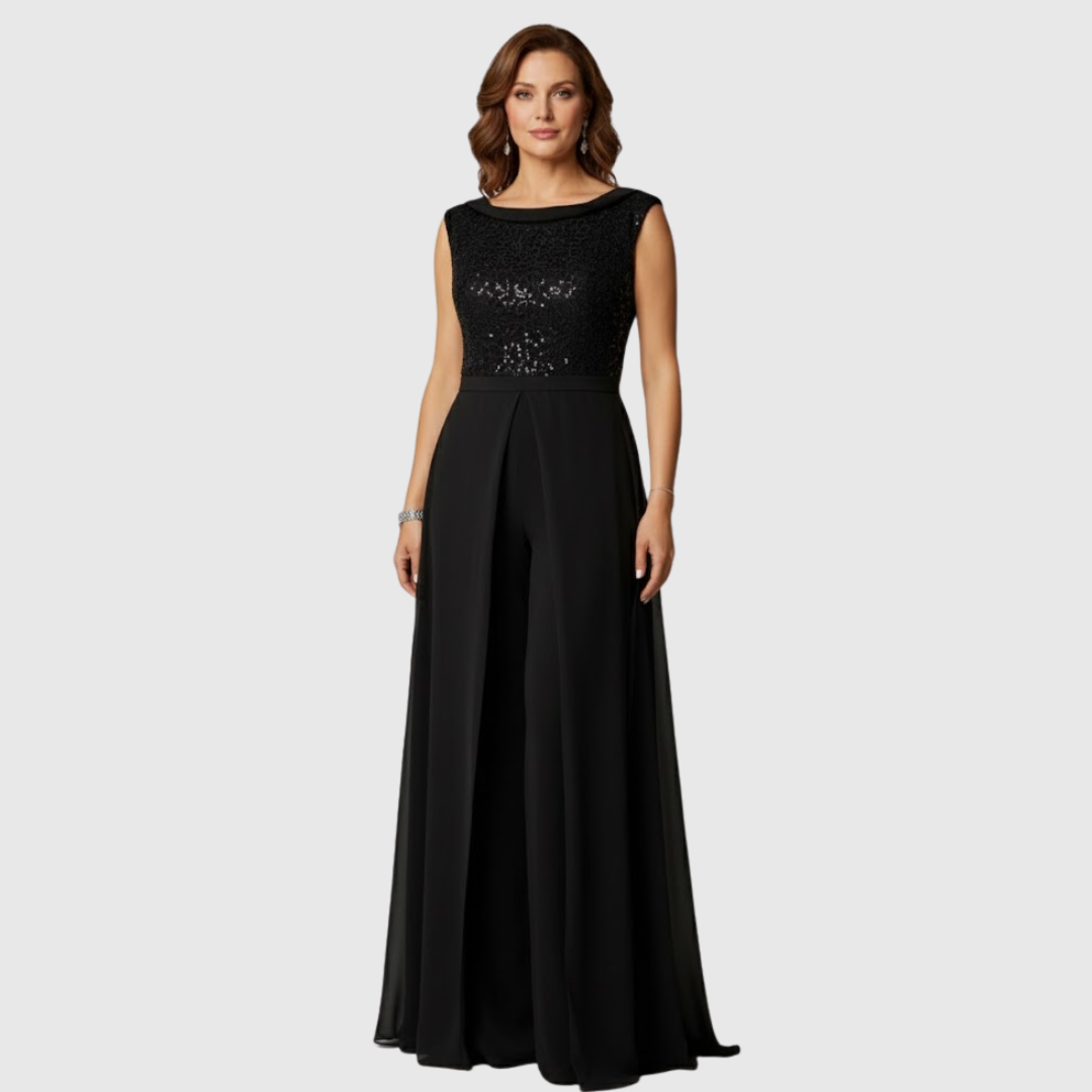 Alice | Zoraida Quinn | Stylish Sleeveless Jumpsuit Dress