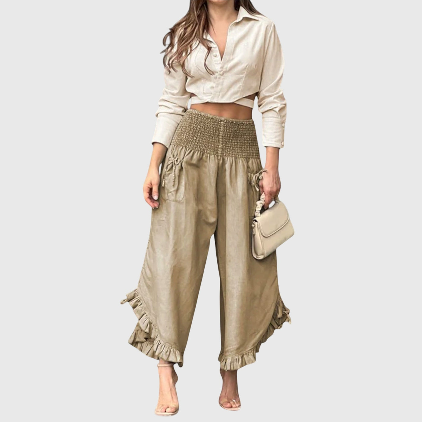 Alice | Jaya - Casual Trousers With Fashionable Pleats