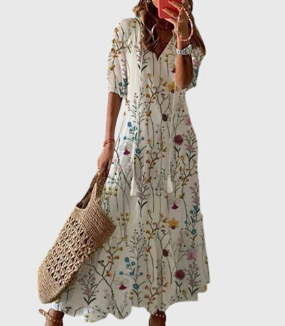 Yasmin | Boho Vintage Summer Dress
