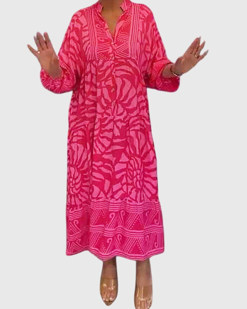 Alice | Maxi Dress With Elegant Print
