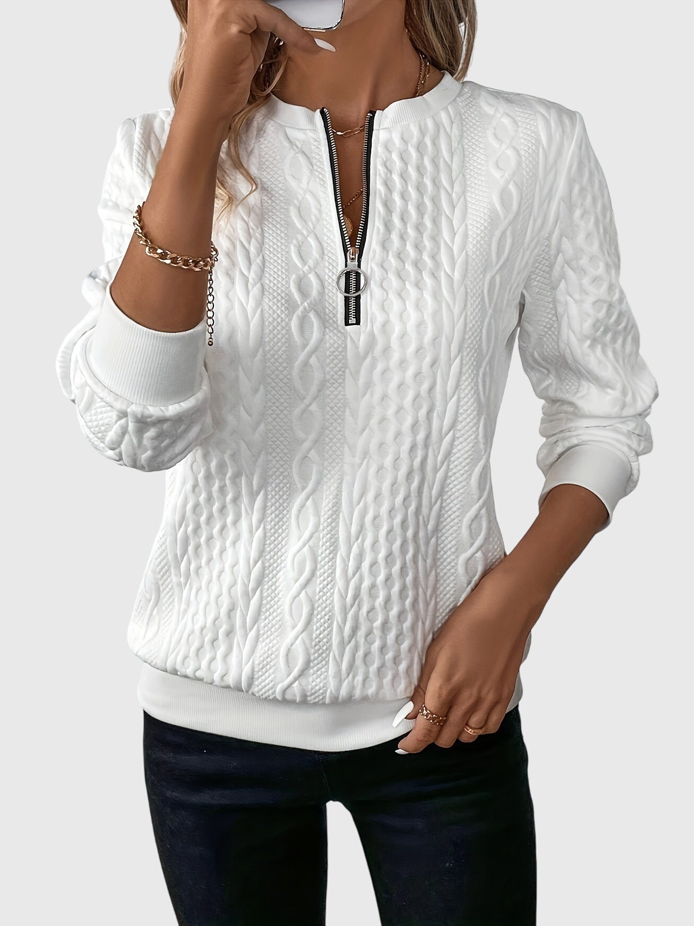 Alice | Jumper With Zipper