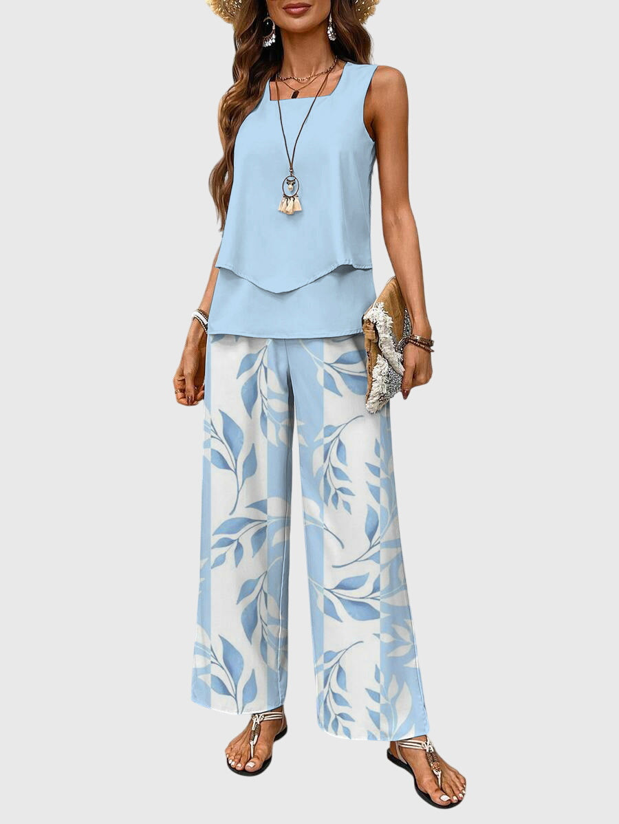 Alice | Elegant 2-Piece Summer Set