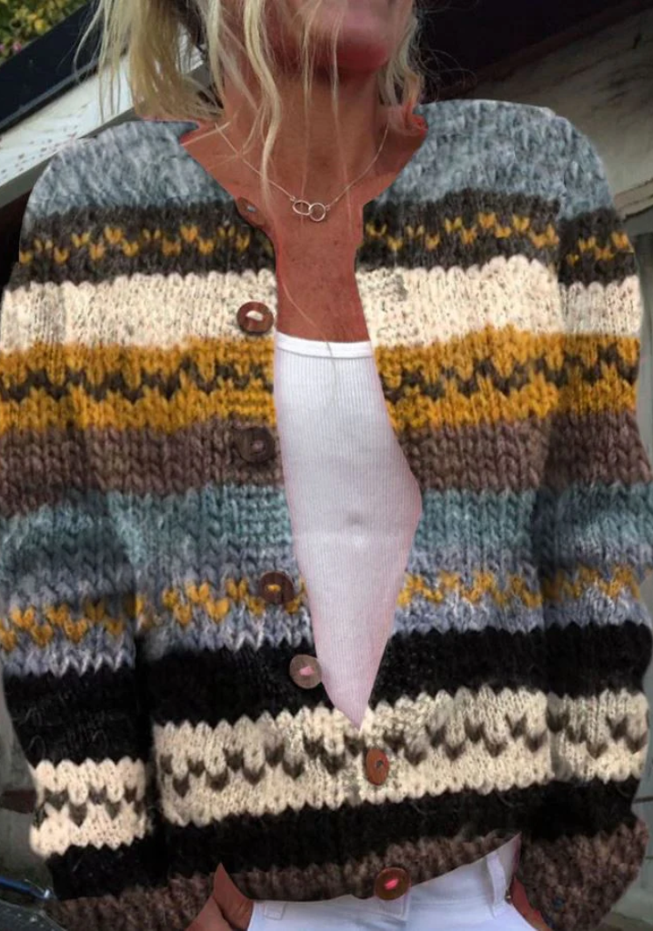 Alice | Sardines Art Cardigan