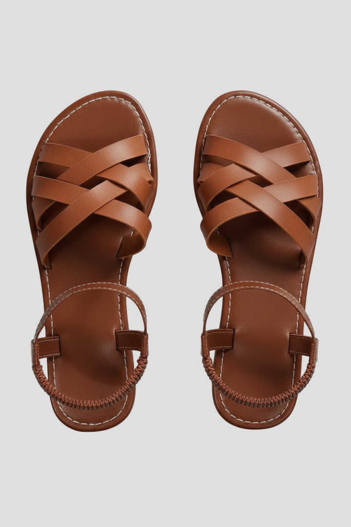 Alice | Women’s Crisscross Strap Ankle Sandals