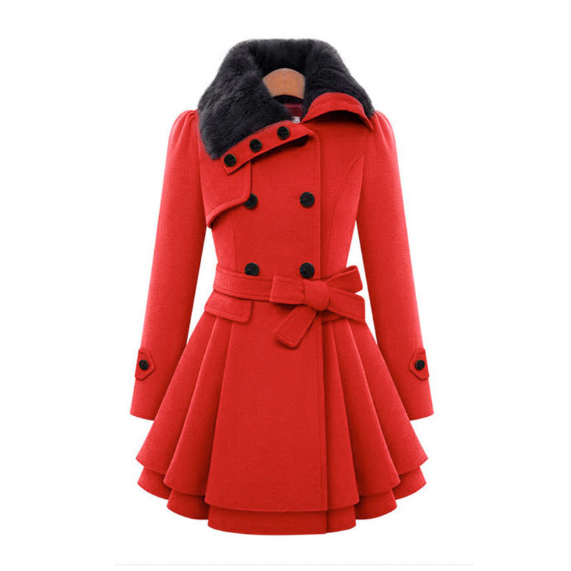 Saskia | Vintage Flair Trench Coat