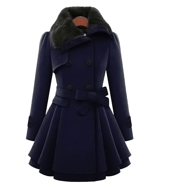 Saskia | Vintage Flair Trench Coat