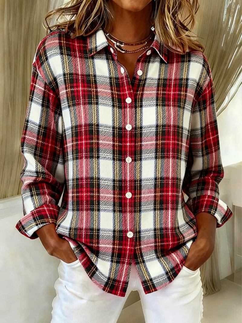 Alice | Mira – Classic Checked Blouse