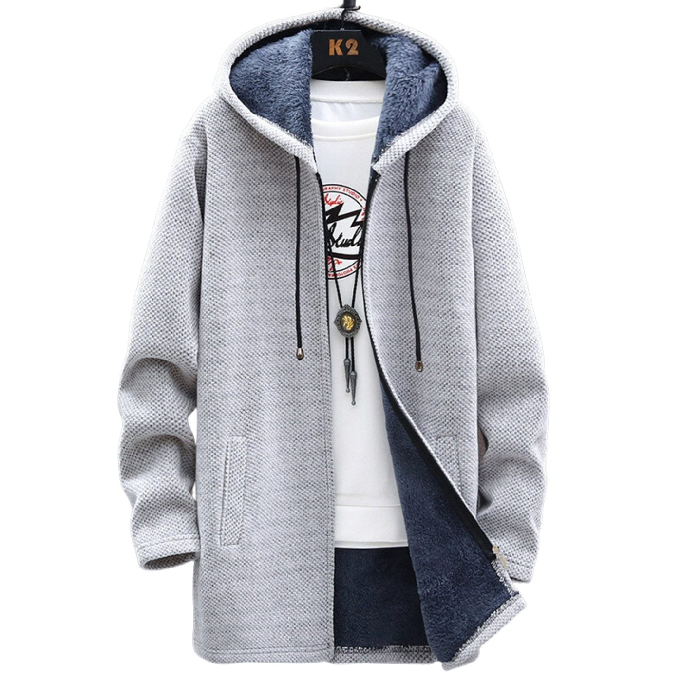 Alice | Longline Zip Hoodie