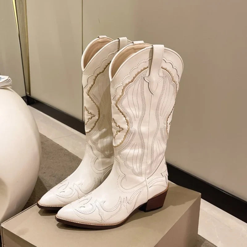 Alice | Autumn Western Cowboy Boots