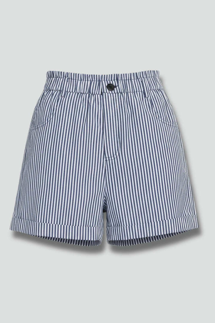 Alice | Women’s Striped High Waist Tailored Shorts