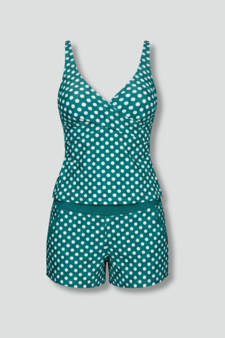 Alice | Women’s Tankini Swimsuit Set with Tank Top and Shorts