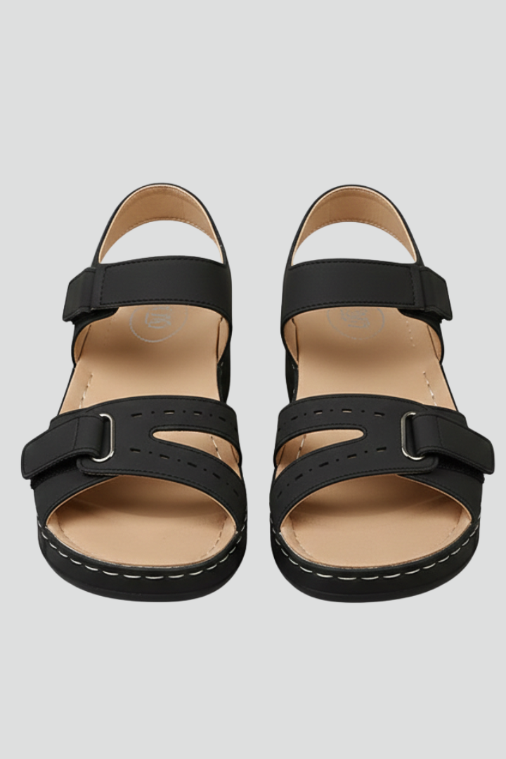 Alice | Women’s Wedge Sandals with Loop Straps and Toe