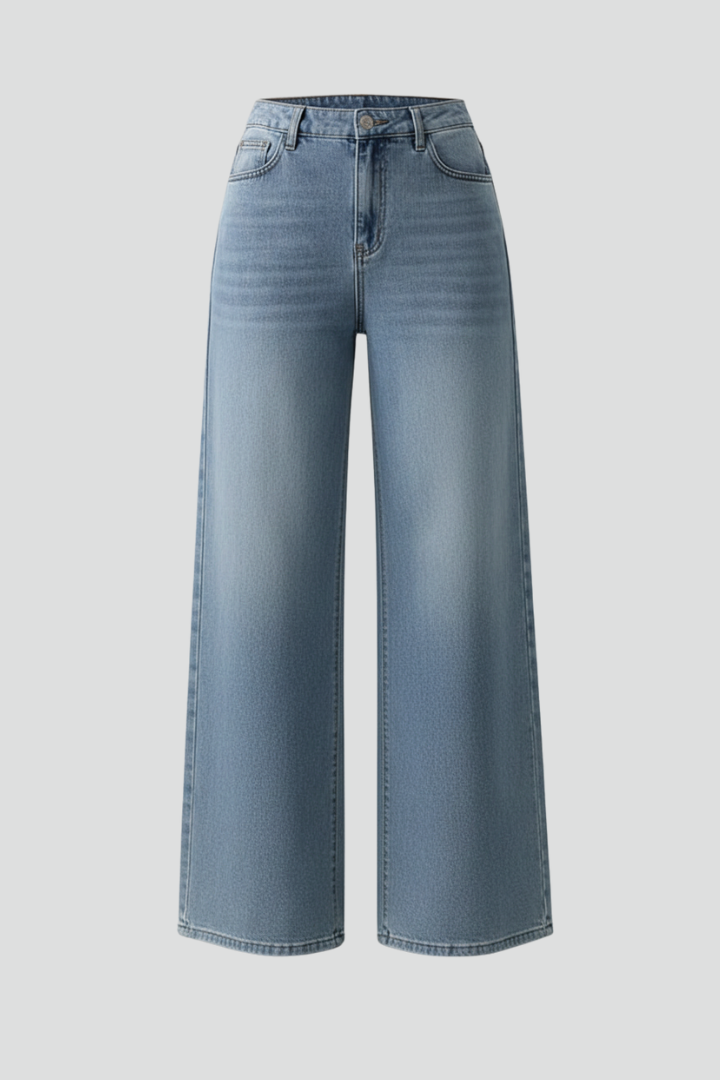 Alice | Women’s High-Rise Wide-Leg Denim Jeans