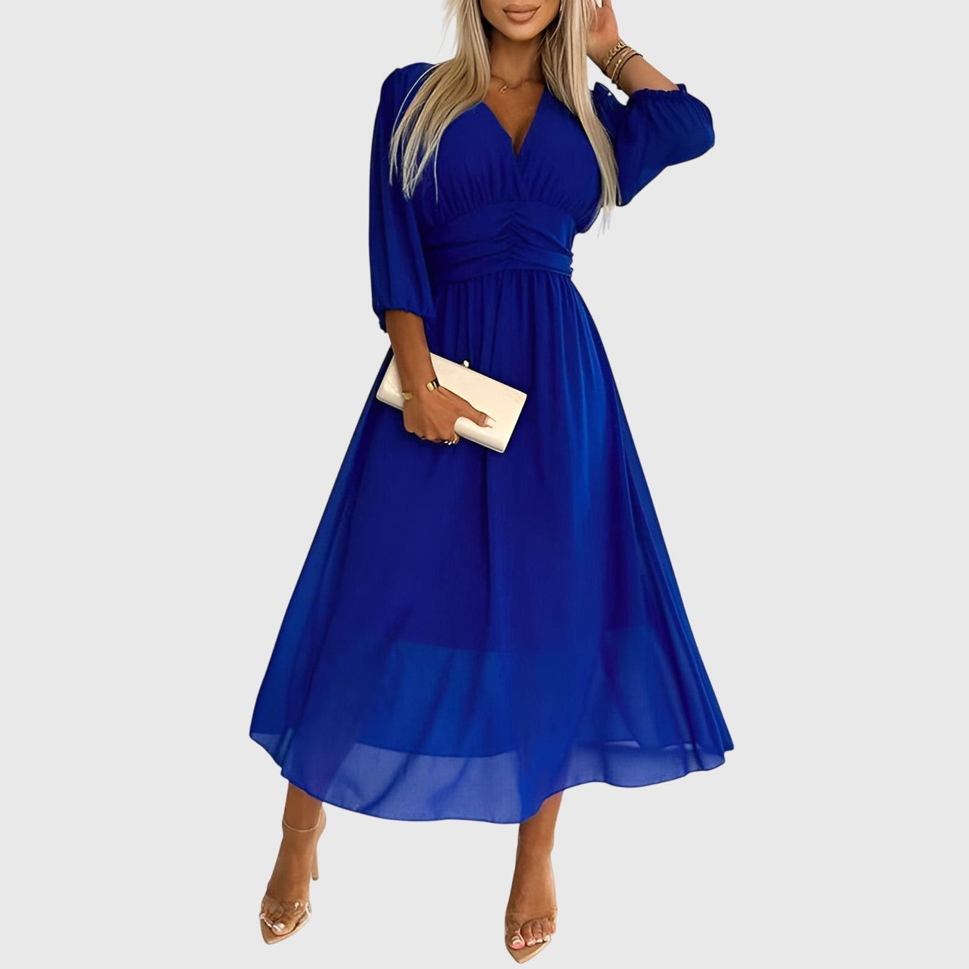 Alice | Lightweight Silky Chiffon Dress