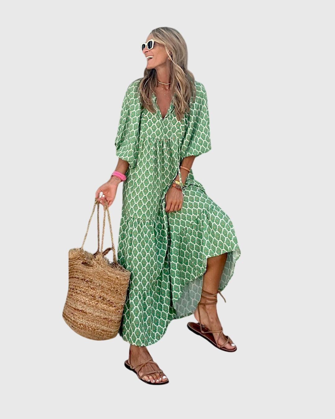 Zora | Boho Maxi Dress
