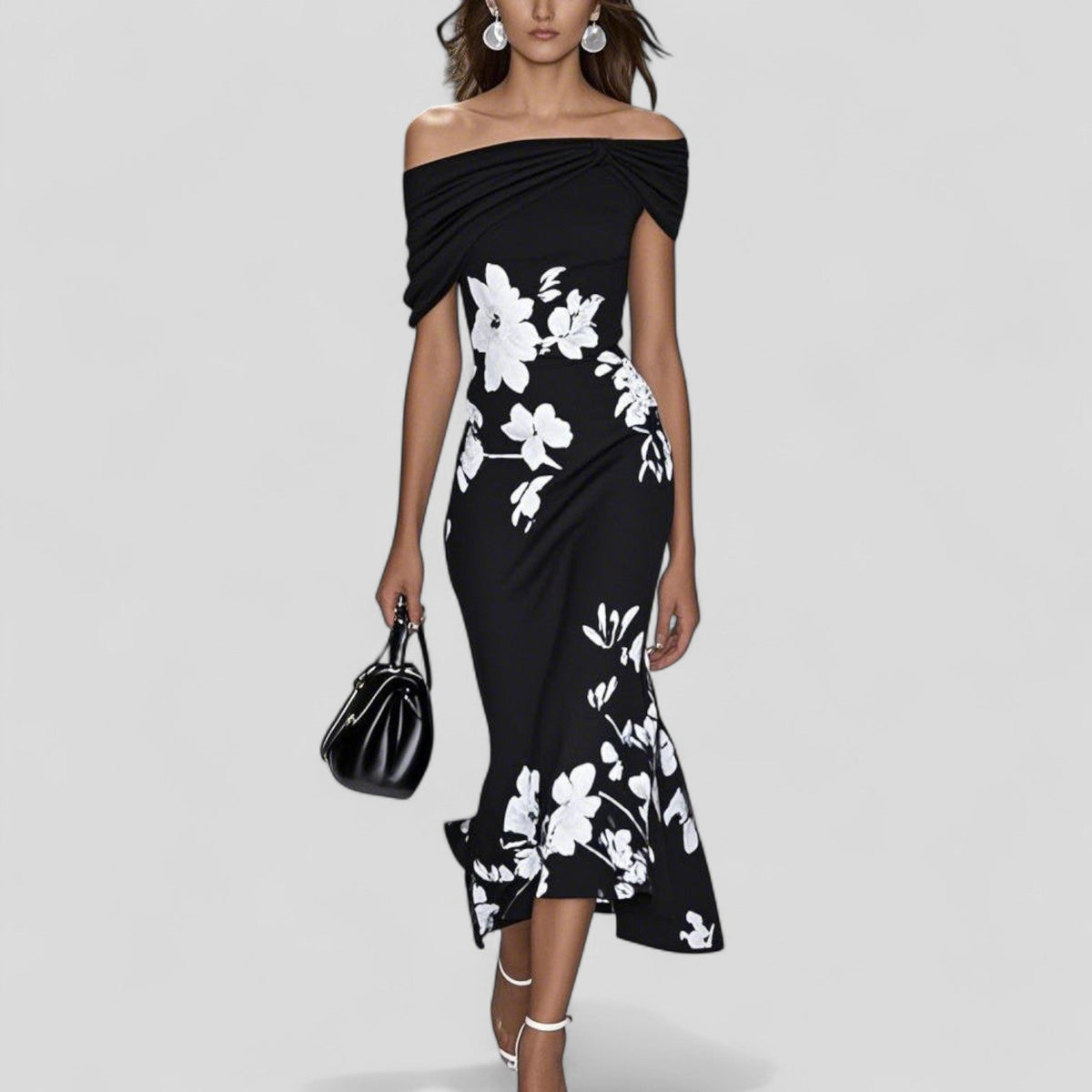 Catriona | Elegant Midi Dress