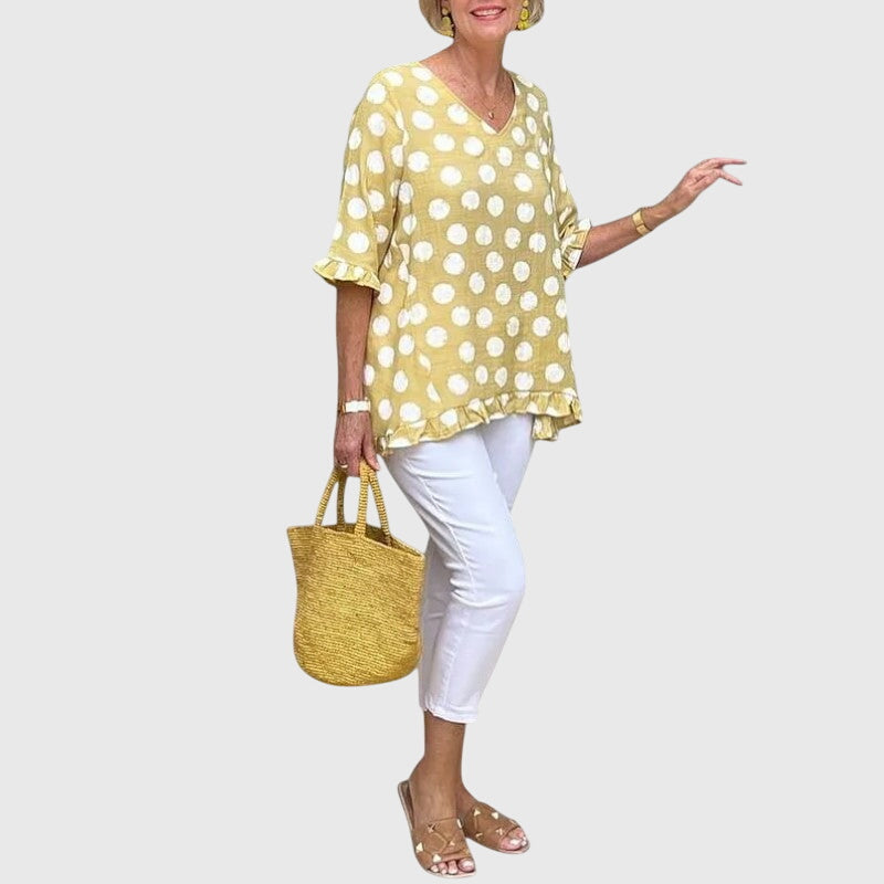 Alice | Blouse - Yellow