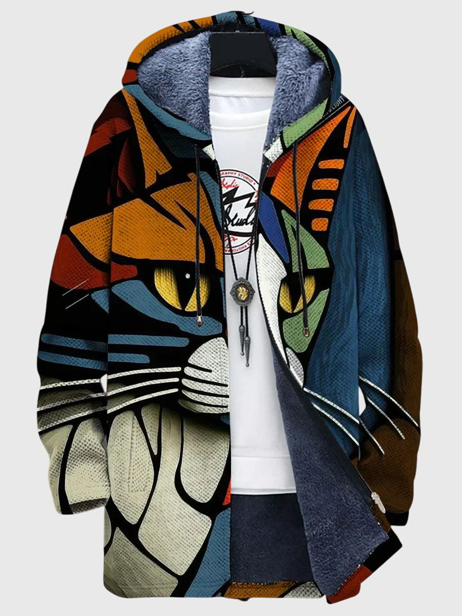 Alice | Anna - Jacket with Artistic Print
