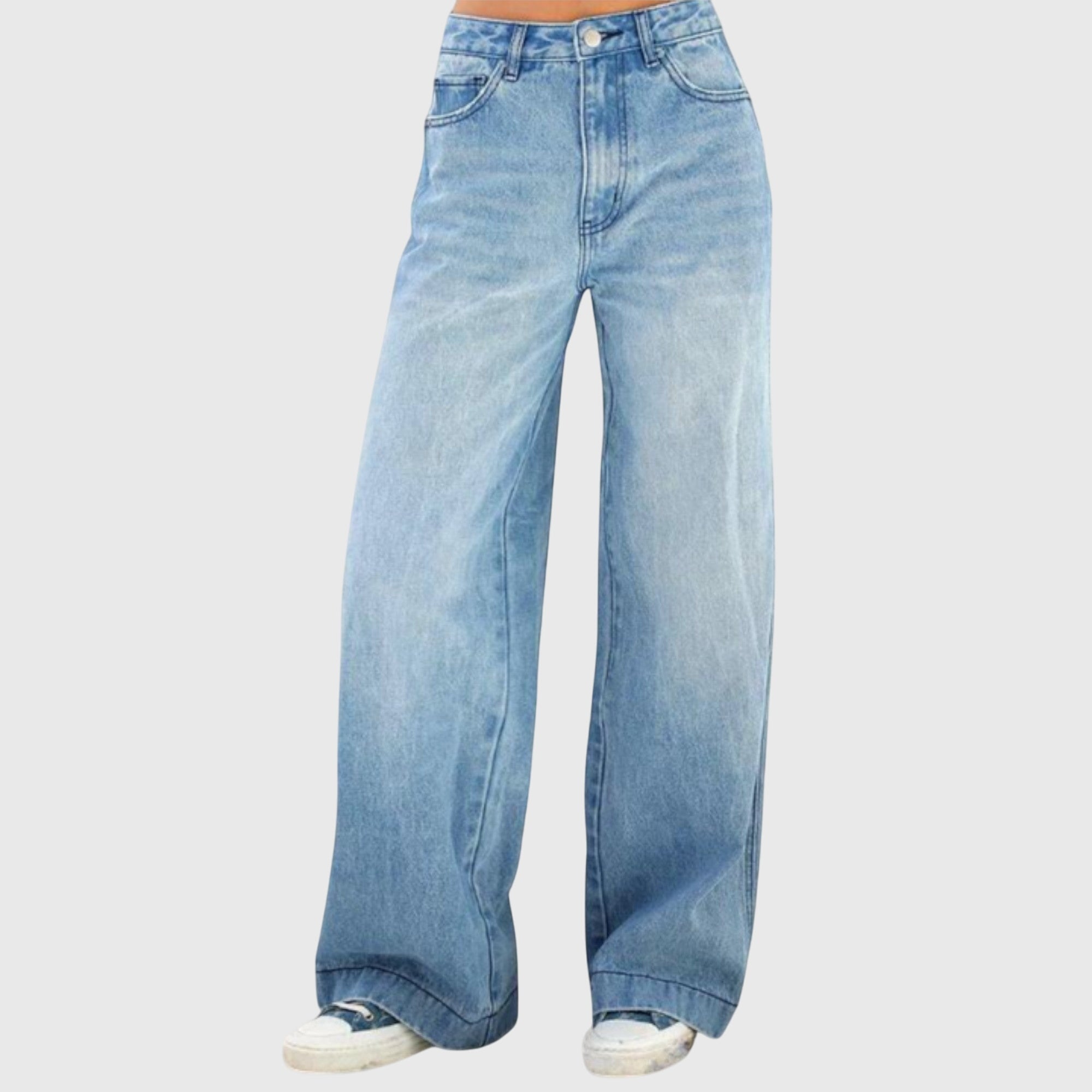 Kayla | Women’s Casual Baggy Denim Trousers