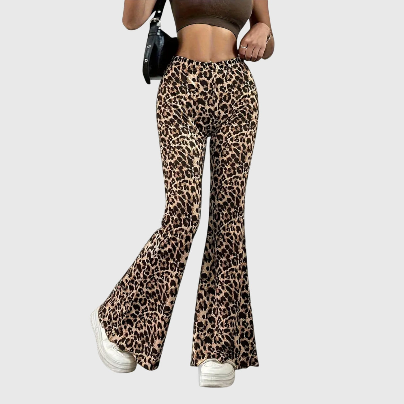 Alice | Leopard Bootcut Trousers