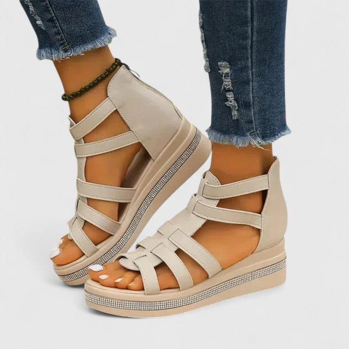 Alice | Orthopaedic Strass Sandals